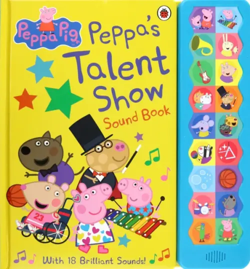 

Peppa's Talent Show. Sound Book, Жёлтый