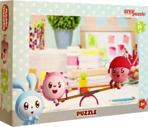 

Пазлы Step Puzzle-35 Малышарики, Голубой