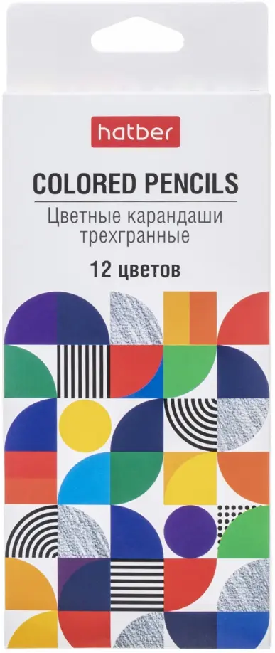 

Карандаши цветные Concept, 12 цветов, Белый