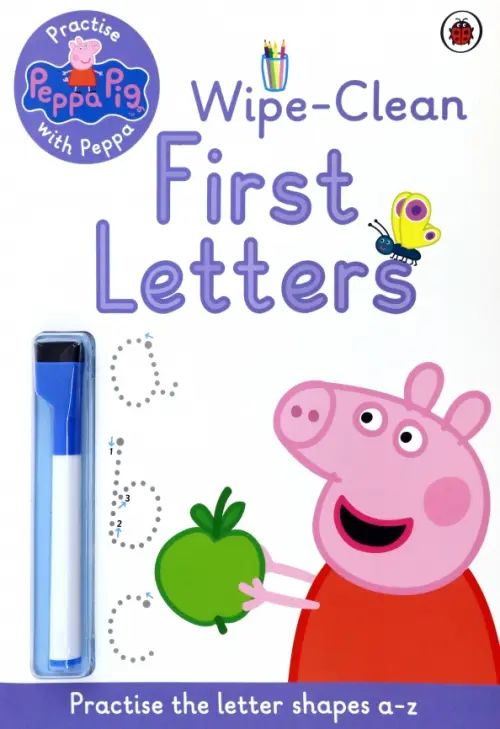 

Wipe-Clean First Letters, Белый