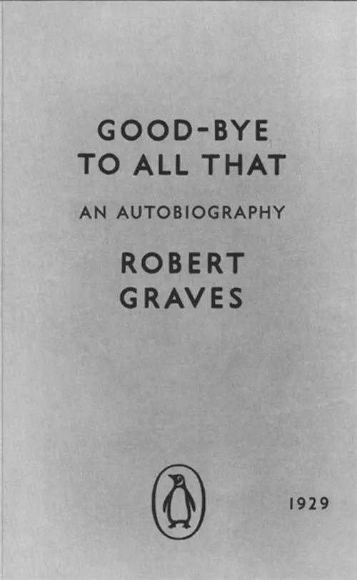 

Good-bye to All That. An Autobiography, Серый