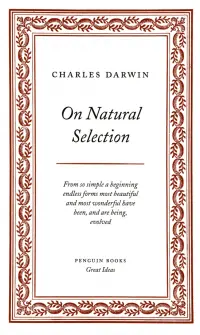 On Natural Selection