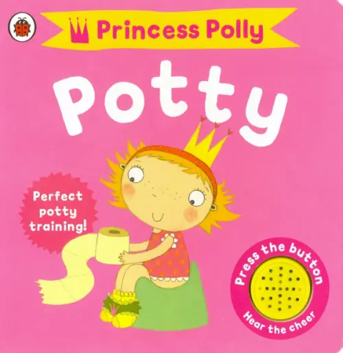 

Princess Polly's Potty (board book), Красный
