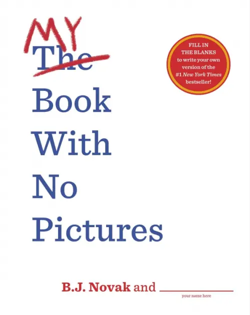 

My Book With No Pictures, Белый