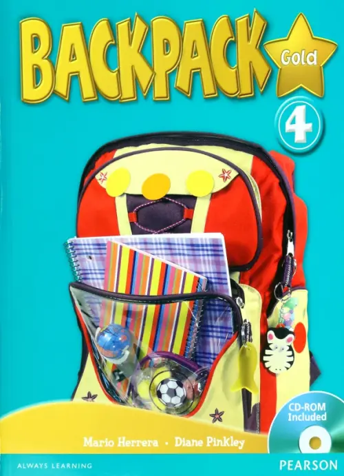 Backpack Gold 4. Students Book + CD - Pinkley Diane, Herrera Mario