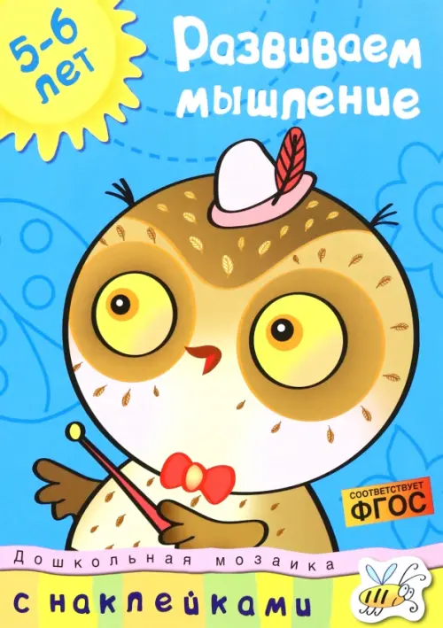 

Развиваем мышление 5-6 лет, Голубой