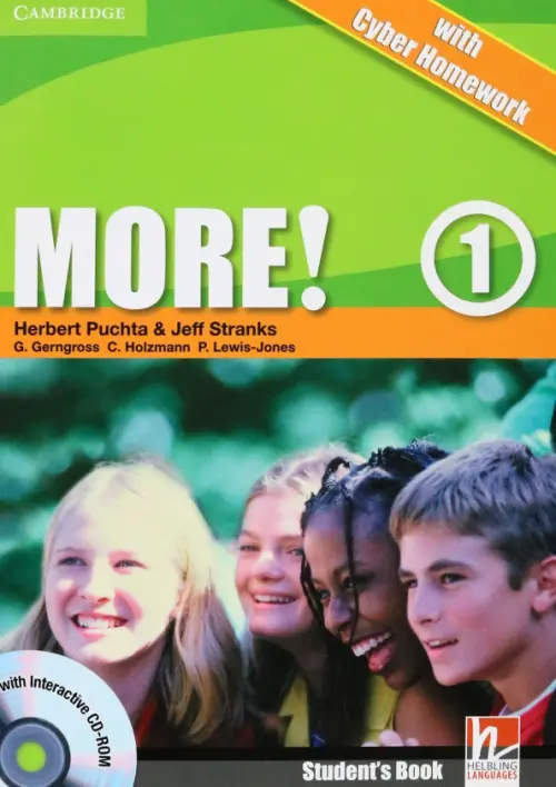 More! Level 1. Students Book with Interactive CD-ROM with Cyber Homework - Gerngross Gunter, Puchta Herbert, Stranks Jeff