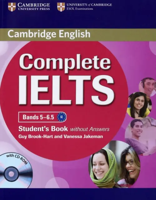 Complete IELTS Bands 5-6.5 Students Book without Answers with CD-Rom