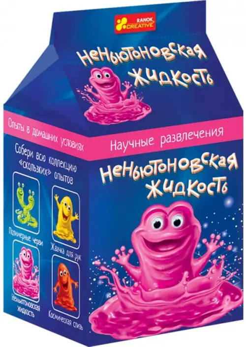 

Набор для опытов. Неньютоновская жидкость, Синий