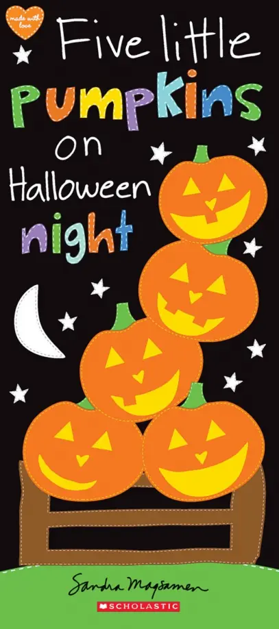 

Five Little Pumpkins on Halloween Night, Чёрный