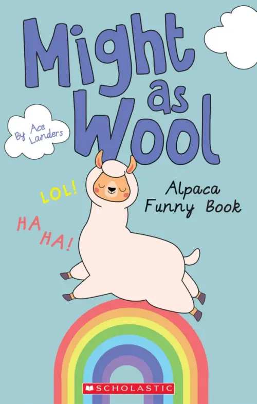 

Might as Wool. Alpaca Funny Book, Голубой