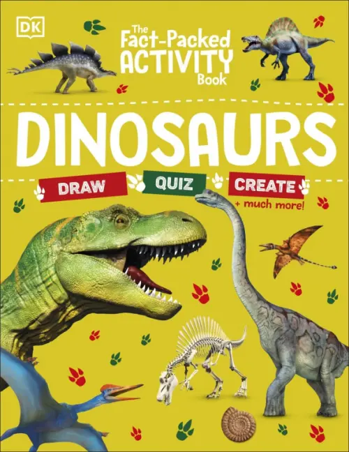 

The Fact-Packed Activity Book. Dinosaurs, Жёлтый