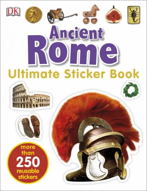 

Ancient Rome Ultimate Sticker Book, Белый