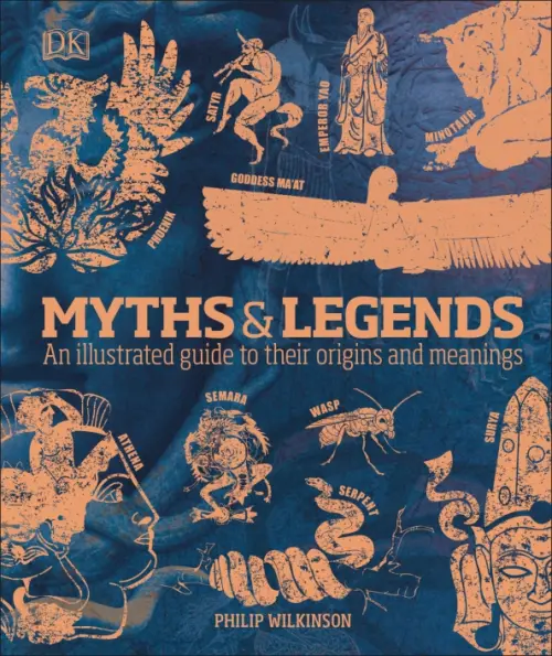 

Myths & Legends. An Illustrated Guide to Their Origins and Meanings, Синий
