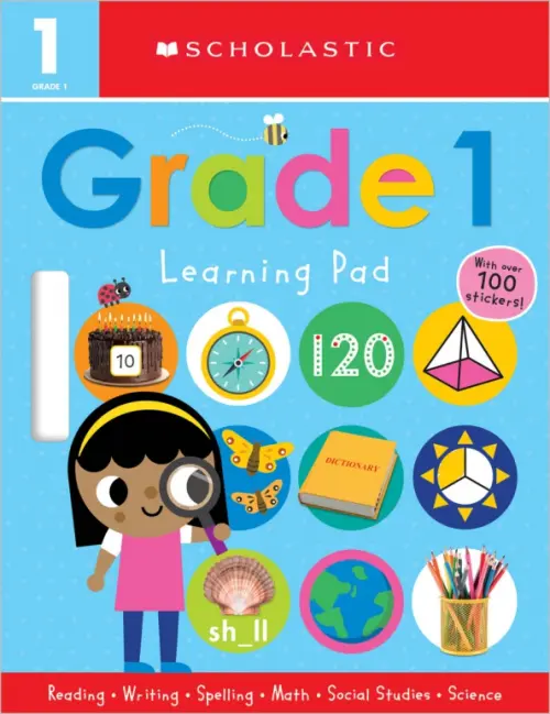 

First Grade Learning Pad, Голубой