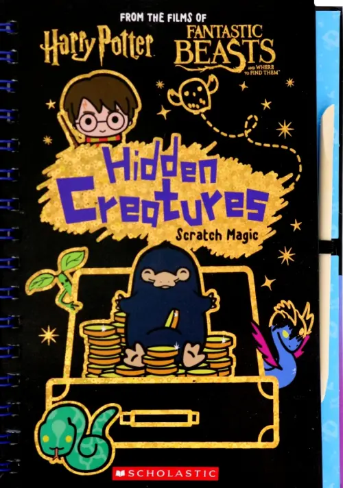 

Harry Potter. Hidden Creatures Scratch Magic, Чёрный