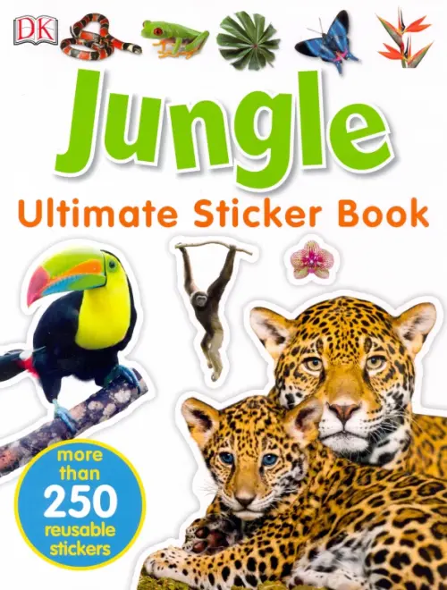 

Jungle. Ultimate Sticker Book, Белый