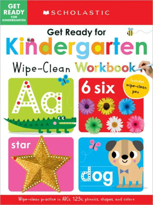 

Get Ready for Kindergarten. Wipe Clean Workbook