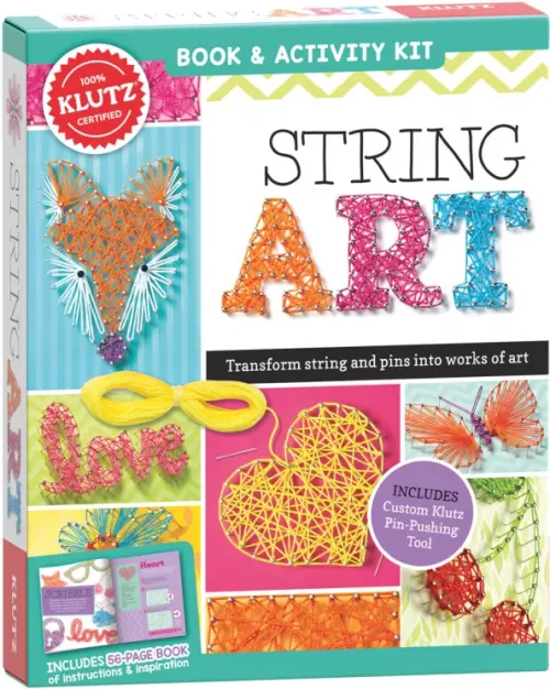 

String Art. Turn string and pins into works of art