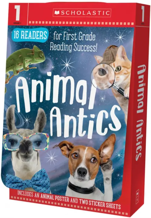 

Animal Antics. Grade 1 E-J Reader Box Set