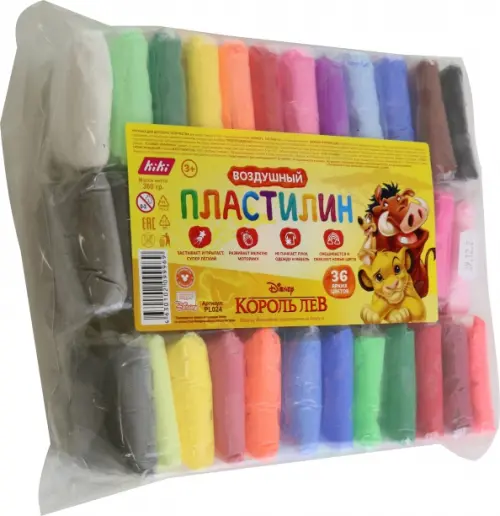 

Пластилин Король Лев, 36 цветов