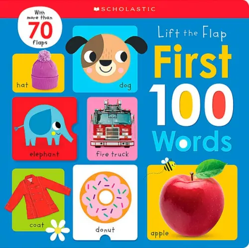 

First 100 Words. Lift the Flap, Голубой