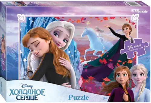 

Puzzle-35 maxi Холодное сердце, Фиолетовый