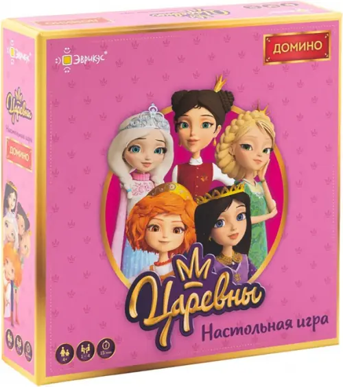 

Настольная игра Царевны. Домино, Красный