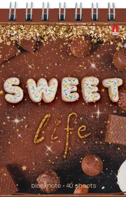 Блокнот Sweet Life, 40 листов, клетка, А7, в ассортименте