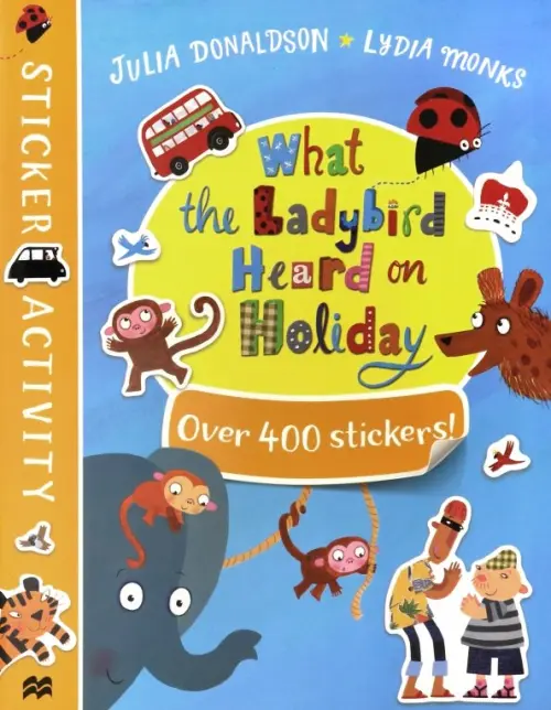 

What the Ladybird Heard on Holiday. Sticker Book, Голубой