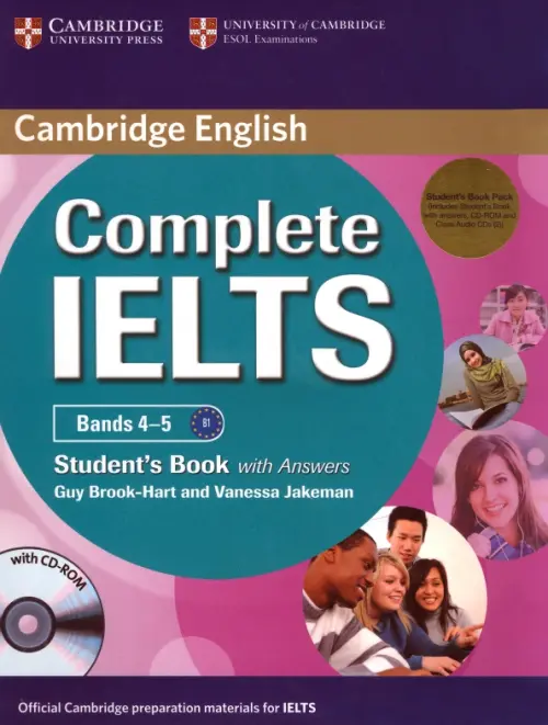 Complete IELTS. Bands 4-5. Students Book with Answers with CD-ROM and 2 Class Audio CDs - Brook-Hart Guy, Jakeman Vanessa