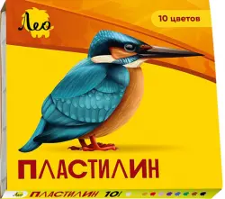 Пластилин классический, 10 цветов