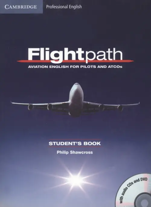 

Flightpath. Aviation English for Pilots and ATCOs. Student's Book with 3 Audio CDs and DVD, Синий