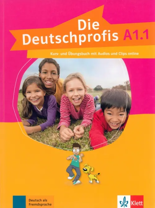 Die Deutschprofis A1.1. Kurs- und Übungsbuch mit Audios und Clips - Учебник, совмещенный с рабочей тетрадью,  ...