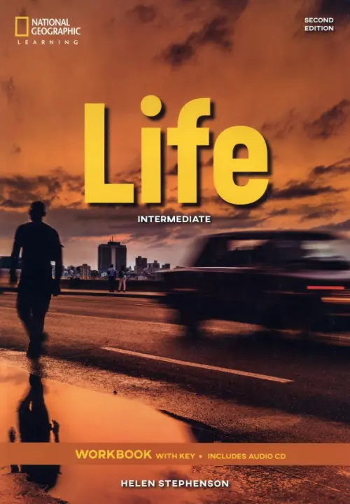 

Life. Intermediate. Workbook + Key + Audio CD, Оранжевый