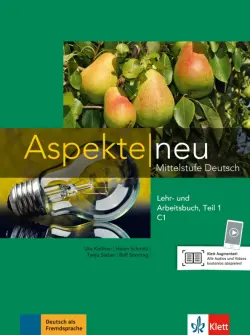 Aspekte neu. C1. Lehr- und Arbeitsbuch, Teil 1 mit Audio-CD. Mittelstufe Deutsch