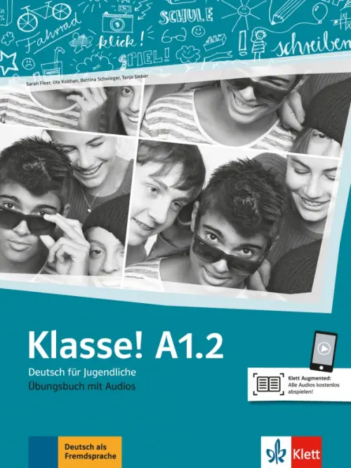 

Klasse! A1.2. Deutsch für Jugendliche. Übungsbuch mit Audios, Голубой