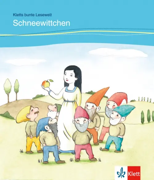 

Schneewittchen für Kinder mit Grundkenntnissen Deutsch + Online-Angebot, Голубой