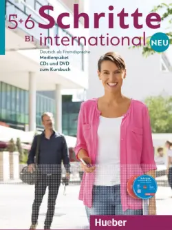 Schritte international Neu 5+6. Medienpaket, 6 Audio-CDs und 1 DVD zum Kursbuch