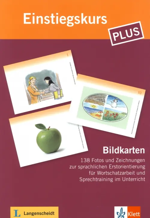 

Einstiegskurs Plus. Deutsch im Alltag. Bildkarten, Красный