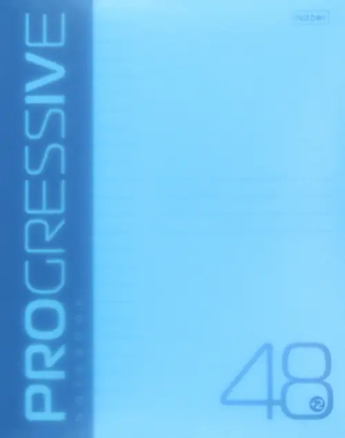 

Тетрадь Progressive. Синяя, 48 листов, А5, линия, Синий