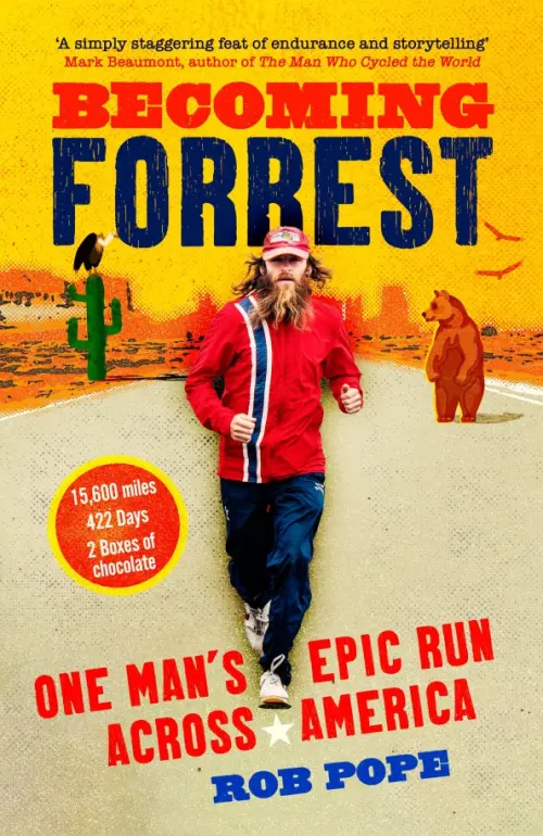 

Becoming Forrest. One man's epic run across America, Оранжевый