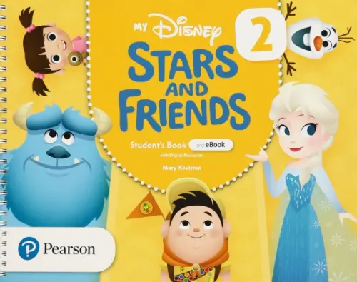 

My Disney Stars and Friends 2. Student's Book with eBook + eBook & Digital Resources, Жёлтый