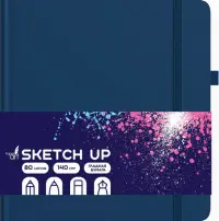 Скетчбук Sketch Up. Ночной, 80 листов