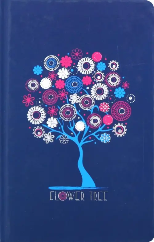 Записная книжка Цветочное дерево 96 листов А5 линия 104₽