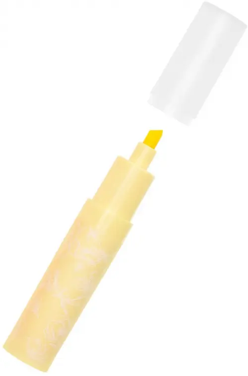 

Текстовыделитель Flower Marker Zefir, желтый, Жёлтый