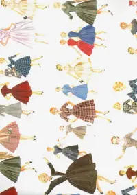 Бумага упаковочная №02, 60х85 см, в рулоне