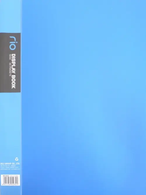 Папка Deli А4 20 вкладышей в ассортименте 139₽