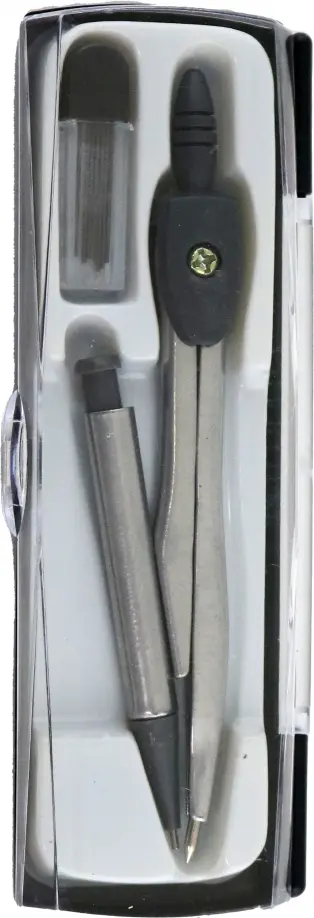 Циркуль с запасными грифелями 70₽