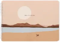 Альбом для рисования Mountains, закат, 40 листов